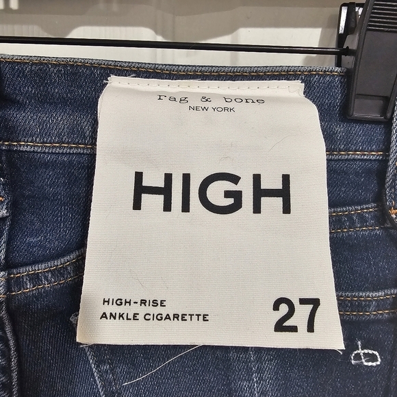 Rag & Bone Nina High-Rise Cigarette Jeans - Picture 4 of 16